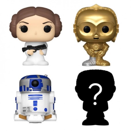 FUNKO Bitty PoP Star Wars  Pack 4 Figuras De Vinilo Serie 2