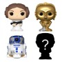 FUNKO Bitty PoP Star Wars  Pack 4 Figuras De Vinilo Serie 2