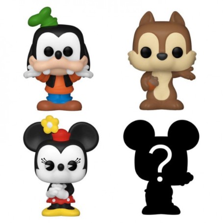 FUNKO Bitty PoP Disney  Pack 4 Figuras De Vinilo Serie 4