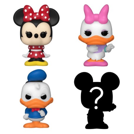 FUNKO Bitty PoP Disney  Pack 4 Figuras De Vinilo Serie 