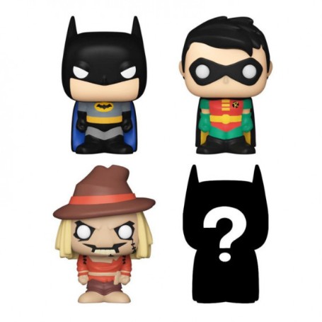 FUNKO Bitty PoP DC- Comic   Pack 4 Figuras De Vinilo Serie 1