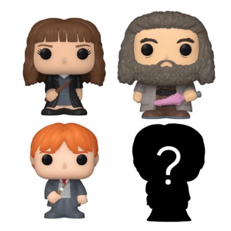 FUNKO Bitty PoP Harry Potter Pack 4 Figuras De Vinilo Serie 2.