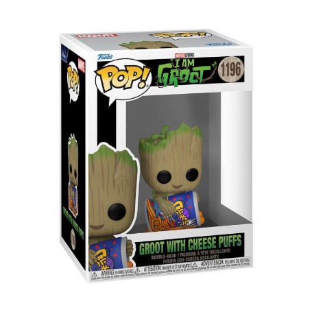 FUNKO MARVEL GROOT WITH CHEESE PUFFS 70654