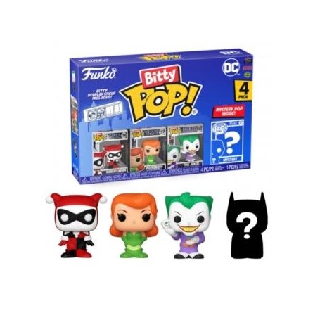FUNKO Bitty PoP DC- Comic   Pack 4 Figuras De Vinilo Serie 3