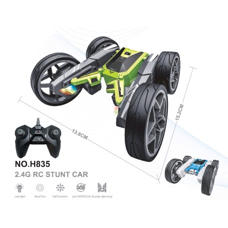 COCHE R/C HELICUTE STUNT CAR 2 H835 