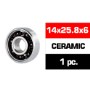 RODAMIENTO CERAMICO 14X25,8X6 "3S" TRASERO MOTOR (UR, NOVA) (1U.)