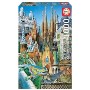 PUZZLE EDUCA 1000 COLLAGE GAUDI    11874.