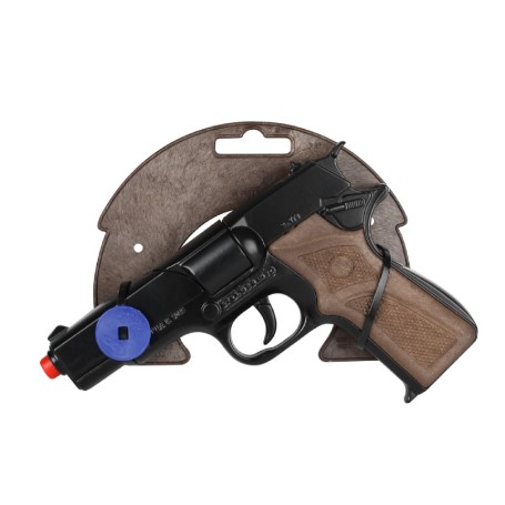 PISTOLA POLICIA 8 TIROS NEGRO 3125/7