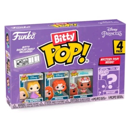 FUNKO BITTY POP DISNEY PRINCESAS. SERIE 4 VARIOS MODELOS (73030)