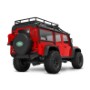COCHE 1/18 TRX-4M LAND ROVER 4WD ROJO RTR EMISORA TQ 97054-1RED
