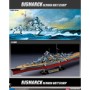 MAQUETA ACADEMY BARCO DE GUERRA BISMARCK 1/800. 
