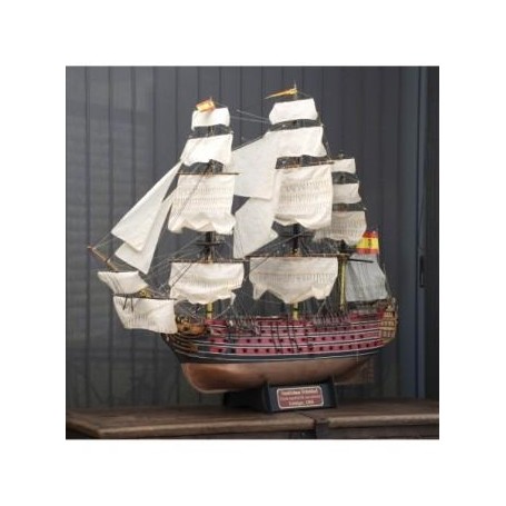 BARCO SANTISIMA TRINIDAD. PACK REGALO CON FIGURINES, PINTURAS, LED Y HERRAMIENTAS. 22901L