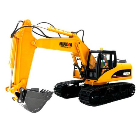 MAQUINA HUINA R/C 1/14 2.4GHZ 15CH EXCAVATOR  Pala Metal  HU-1535 
