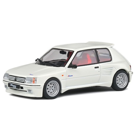 SOLIDO 1/43 PEUGEOT 205 DIMMA WHITE 