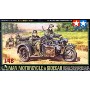MAQU.TAMIYA 1/48 MOTO CON SIDECAR 32578