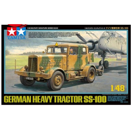 MAQU.TAMIYA 1/48 CAMION  HEAVY TRACTOR SS-100 32593