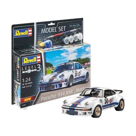 MAQUETA  REVELL 1/24 coche porsche 934 rsr "Martini Racing" 