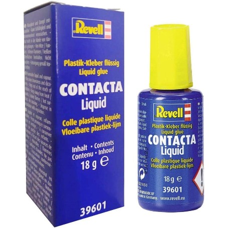 PEGAMENTO REVELL MAQUETA contacto liquid y pincel 39601