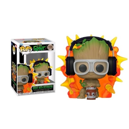 FUNKO MARVEL GROOT WHIT DETONADOR (1195) 70653