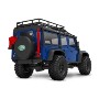 COCHE 1/18 TRX-4M LAND ROVER 4WD AZUL RTR EMISORA TQ 97054-1RED