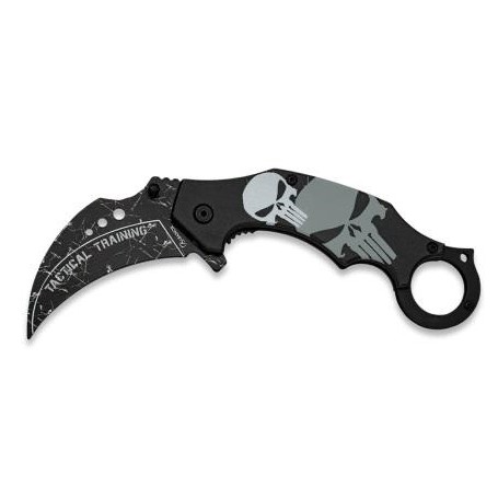 ALBAINOX NAVAJA KARAMBIT CALAVERA ENTRENAMIENTO SIN FILO. 18713-A