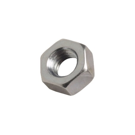 TUERCA M3   (10)  ACERO galvanizado 