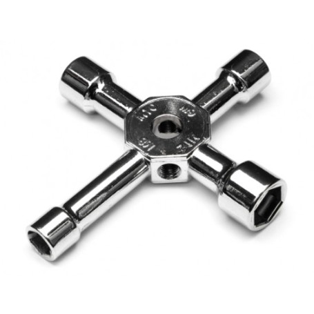 LLAVE BUJIA CRUZ .5.5/7/8/10MM LUCA