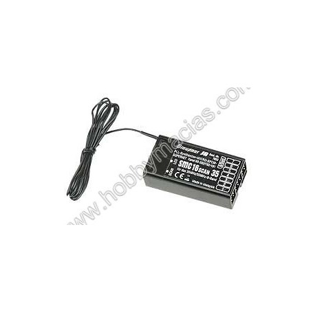 RECEPTOR JR R16SCAM FM35/35B 8CH FM-PPM