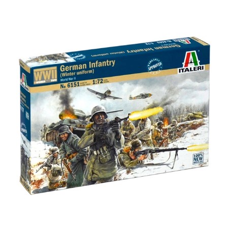 MAQU.ITALERI SOLDADOS ALEMANES EN NIEVE 36151
