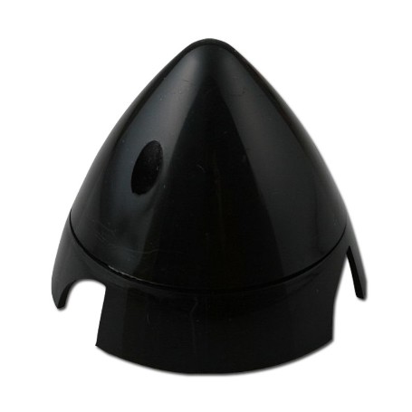 CONO PLASTICO TRIPALA 63MM NEGRO