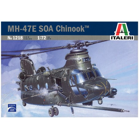 MAQU.ITALERI 1/72 HELICOPTERO MH-47E SOA CHINOOK 1218