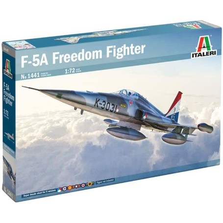 MAQU.ITALERI 1/72 AVION F-5A FREEDOM FIGHTER 1441(CALSA ESPA
