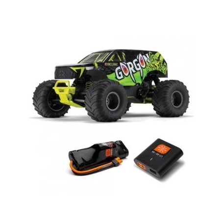 COCHE 1/10 ARRMA GORGON 2WD MT RTR YELOW ( Con bateria y cargador) ARA3230ST1