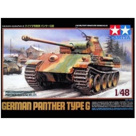 MAQU.TAMIYA 1/48 GERMAN PANTHER TYPE C