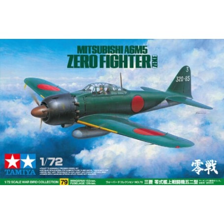 MAQU.TAMIYA 1/72 MITSUBISHI A6M5 ZERO ZEKE 60779