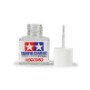 TAMIYA CEMENT ( con pincel ) 40ml. TAPON BLANCO 87003