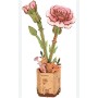 ROBOTIME FLOR CLAVEL ROSA