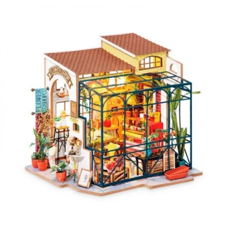 ROBOTIME DECORACION ESTANTERIA CASA FLORES DE EMILY DG145