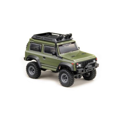COCHE CRAWLER 1/24 ABSIMA "JIMMY" VERDE (Con Bateria y Cargador) AB10023