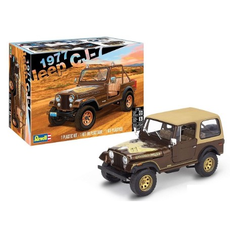MAQUETA REVELL1/25 COCHE JEEP CJ-7 77 14547