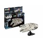 MAQ.REVELL STAR WARS,HALCON MILENARIO SET PINTURA/PEGAMENTO/PINCEL  1/241 63600