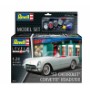 MAQUETA REVELL MODEL SET CHEVROLET CORVETTE ROADSTER.  67718