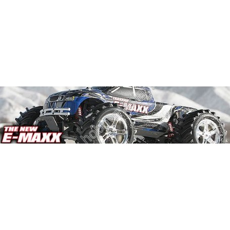 COCHE TRAXXAS E-MAXX NUEVO TG-2.4GHZ