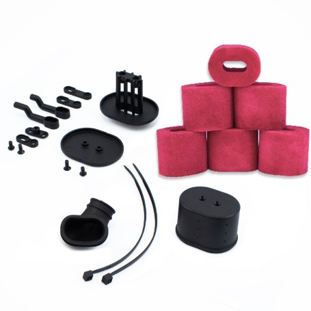 FILTRO AIRE 1/8 ULTIMATE AIRMAX + 6 ESPUMAS ACEITADAS UR0542-6