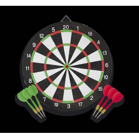 DIANA DARDOS 41 CM INICIO CON 6  DARDOS ( PUNTAS METAL) 37317