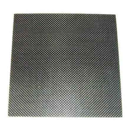 PLACA CARBONO/NIDO ABEJA 250X250X1.8MM