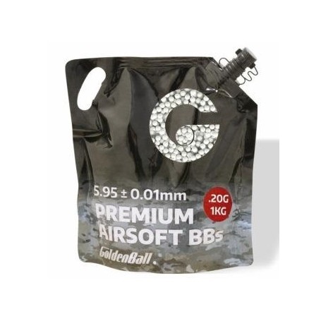 BOLAS GOLDEN BALL 6MM 0.20G 1 KILO 35634