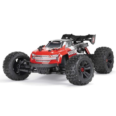 COCHE 1/10  KRATON 4X4 4S V3 BLX SM TRUCK ROJO RTR 