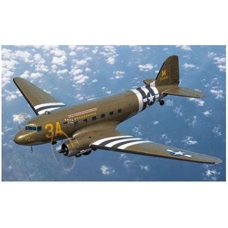 MAQUETA ACADEMY 1/144 AVION USAAF C-47 SKYTRAIN. 12633