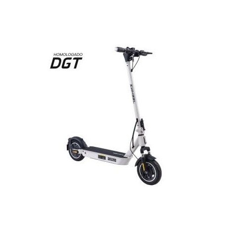 PATIN ELECTRICO ZWHEEL ZFOX MAX ARTIC WHITE HOMOLOGADO DGT PZ0012